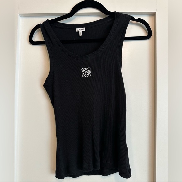 Loewe anagram tank top black